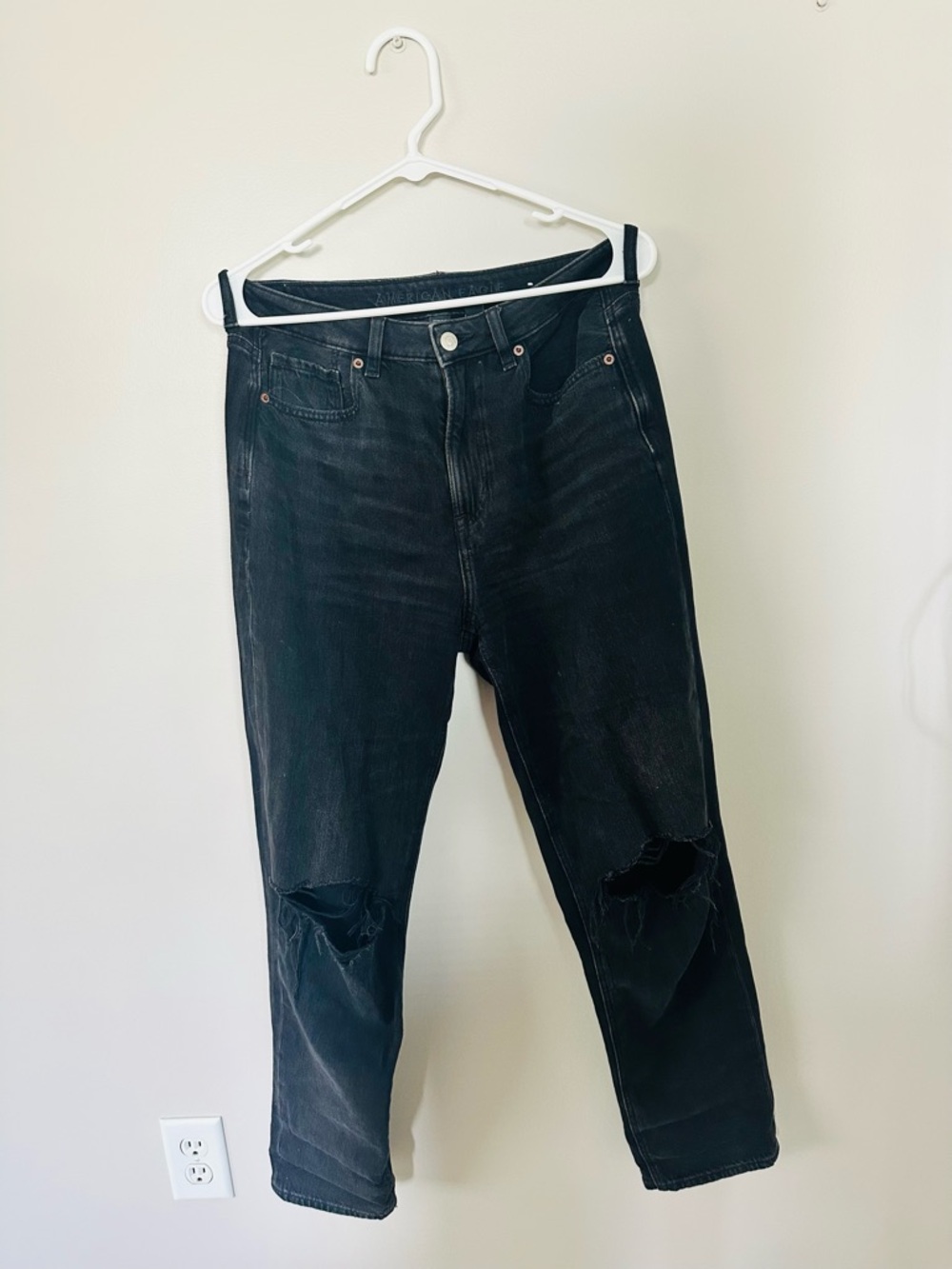 American Eagle Outfitters Black Women's Boyfriend Jeans